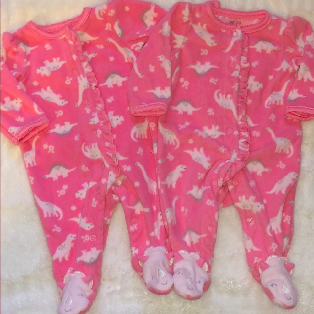 Fleece Carter’s Baby Girls' Dino Sleep 'N Play